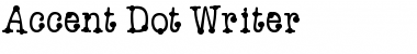 Download Accent Dot Writer Font Download Accent Dot Writer Font