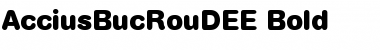 Download AcciusBucRouDEE Font Download AcciusBucRouDEE Font