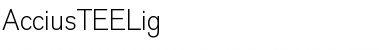 Download AcciusTEELig Font Download AcciusTEELig Font
