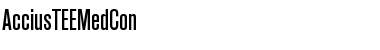 Download AcciusTEEMedCon Font Download AcciusTEEMedCon Font