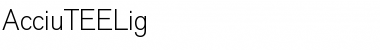 Download AcciuTEELig Font Download AcciuTEELig Font