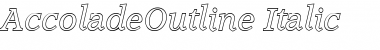 Download AccoladeOutline Font Download AccoladeOutline Font