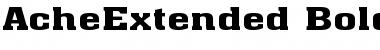 Download AcheExtended Font Download AcheExtended Font