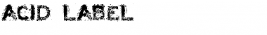 Download ACID LABEL___ Font Download ACID LABEL___ Font