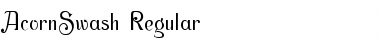 Download AcornSwash Font Download AcornSwash Font
