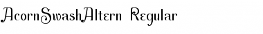 Download AcornSwashAltern Font Download AcornSwashAltern Font