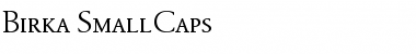 Download Birka SmallCaps Font Download Birka SmallCaps Font