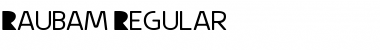 Download Raubam Font Download Raubam Font
