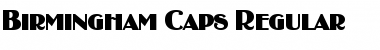 Download Birmingham-Caps Font Download Birmingham-Caps Font
