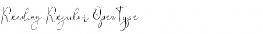 Download Reading Font Download Reading Font