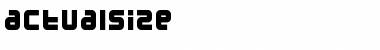 Download ActualSize Font Download ActualSize Font