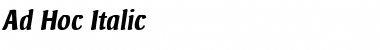 Download Ad Hoc Font Download Ad Hoc Font