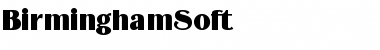 Download BirminghamSoft Font Download BirminghamSoft Font