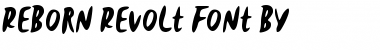 Download Reborn Revolt Font Download Reborn Revolt Font