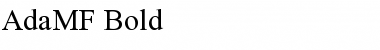Download AdaMF Font Download AdaMF Font