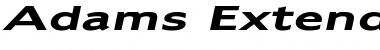 Download Adams Extended Font Download Adams Extended Font
