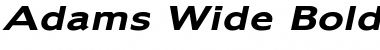 Download Adams Wide Font Download Adams Wide Font