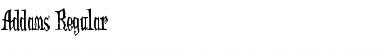 Download Addams Font Download Addams Font