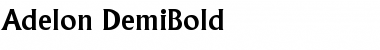 Download Adelon-DemiBold Font Download Adelon-DemiBold Font
