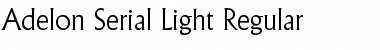 Download Adelon-Serial-Light Font Download Adelon-Serial-Light Font