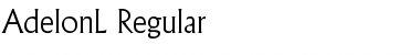Download AdelonL Font Download AdelonL Font