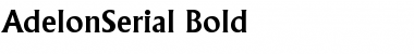 Download AdelonSerial Font Download AdelonSerial Font