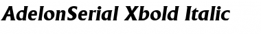 Download AdelonSerial-Xbold Font Download AdelonSerial-Xbold Font