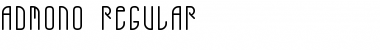 Download ADMONO-Regular Font Download ADMONO-Regular Font
