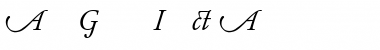 AGaramondAlt Italic Regular Font