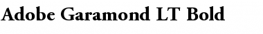 AGaramond LT Bold Regular Font