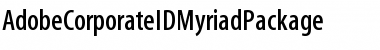 Download AdobeCorporateIDMyriadPackage Font Download AdobeCorporateIDMyriadPackage Font