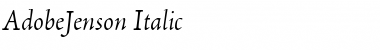 Download AdobeJenson Font Download AdobeJenson Font