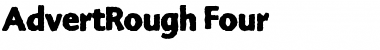 Download AdvertRough Font Download AdvertRough Font