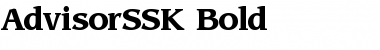 Download AdvisorSSK Font Download AdvisorSSK Font
