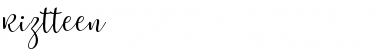 Download Riztteen Font Download Riztteen Font