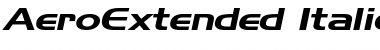 Download AeroExtended Font Download AeroExtended Font