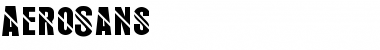 Download AeroSans Font Download AeroSans Font