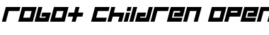 Download Robot Children Font Download Robot Children Font
