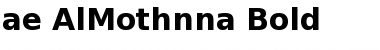 Download ae_AlMothnna Font Download ae_AlMothnna Font