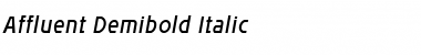 Download Affluent Demibold Font Download Affluent Demibold Font