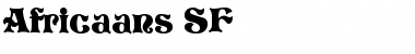 Download Africaans SF Font Download Africaans SF Font