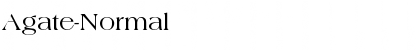 Download Agate-Normal Font Download Agate-Normal Font