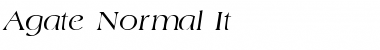 Download Agate-Normal-It Font Download Agate-Normal-It Font