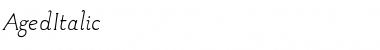 Download AgedItalic Font Download AgedItalic Font