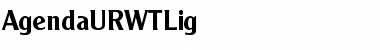 Download AgendaURWTLig Font Download AgendaURWTLig Font