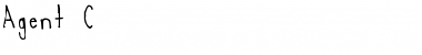 Download Agent 'C' Font Download Agent 'C' Font
