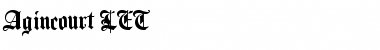 Download Agincourt LET Font Download Agincourt LET Font