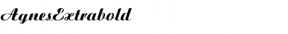 Download AgnesExtrabold Font Download AgnesExtrabold Font