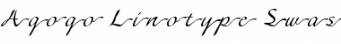 Download Agogo Linotype Swash One Font Download Agogo Linotype Swash One Font