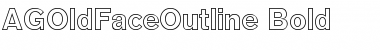 Download AGOldFaceOutline Font Download AGOldFaceOutline Font